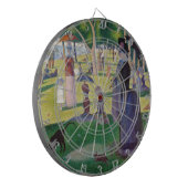 ジョルジュ・シュラト – サンデー・オン・ラグランデ・ジャット ダーツボード (正面左)