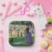 ジョルジュ・シュラト – サンデー・オン・ラグランデ・ジャット ペーパープレート (パーティー)