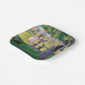 ジョルジュ・シュラト – サンデー・オン・ラグランデ・ジャット ペーパープレート (傾斜あり)