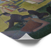 ジョルジュ・シュラト – サンデー・オン・ラグランデ・ジャット ポスター (角)