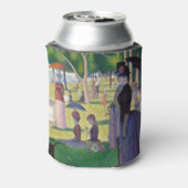 ジョルジュ・シュラト – サンデー・オン・ラグランデ・ジャット 缶クーラー (缶裏面)