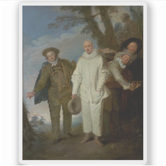 ジョルジュ・シュラト – ザイタリアンコメディアン シール (正面)