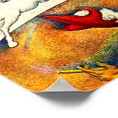 ジョルジュ・シュラト – ザサーカス – ル・サーケ ポスター (角)