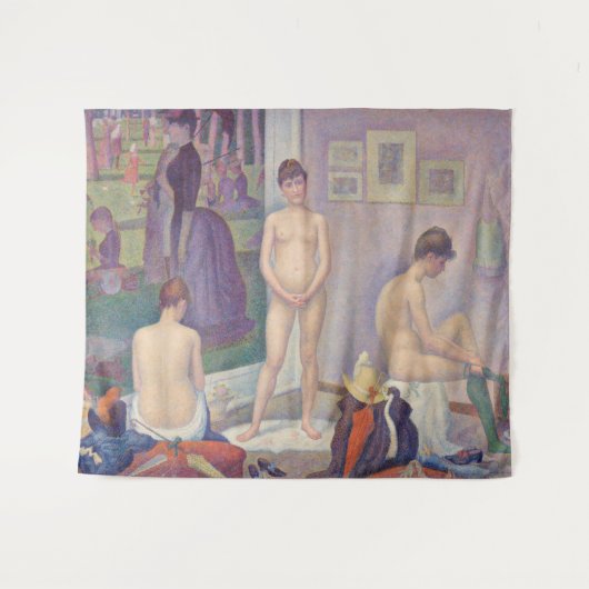 ジョルジュ・シュラト – ザ・モデル タペストリー (正面(横))