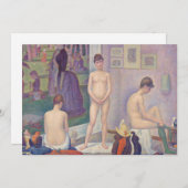 ジョルジュ・シュラト – ザ・モデル 招待状 (正面/裏面)