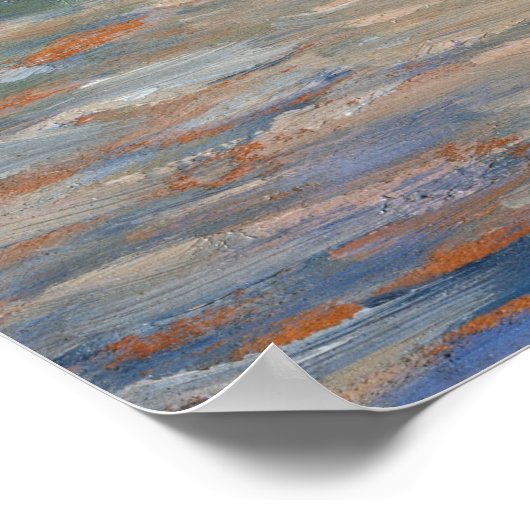 ジョルジュ・シュラト – セーヌ川の景色 ポスター (角)