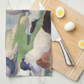 ジョルジュ・シュラト – バザーズ・アットアスニエール キッチンタオル (四つ折り)