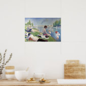 ジョルジュ・シュラト – バザーズ・アットアスニエール ポスター (キッチン)