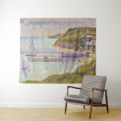 ジョルジュ・シュラト – 潮の満ち引きのポートエンベシン タペストリー (インサイチュ(横))