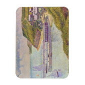 ジョルジュ・シュラト – 潮の満ち引きのポートエンベシン マグネット (縦)