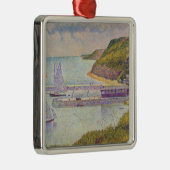 ジョルジュ・シュラト – 潮の満ち引きのポートエンベシン メタルオーナメント (右)