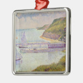 ジョルジュ・シュラト – 潮の満ち引きのポートエンベシン メタルオーナメント (左)