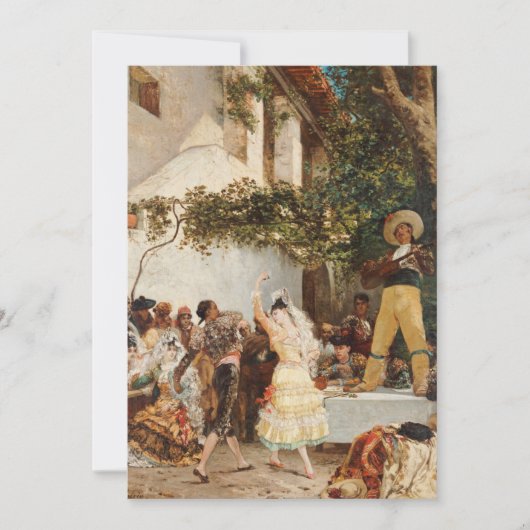 ジョルジュ・ジュール・ヴィクトル・クレイン – ダンサースペインのズ カード (正面)