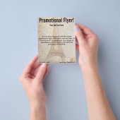 ジョルジュ・スーラのエッフェル塔 チラシ (手)