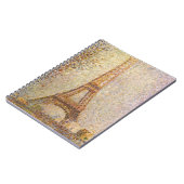 ジョルジュ・スーラのエッフェル塔、ヴィンテージ ファイン アート ノートブック (左側)