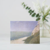 ジョルジュ・スーラの「オンフルール海岸」ヴィンテージ・アート (スタンド正面)