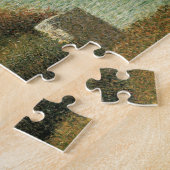 ジョルジュ・スーラの「グランカンの港」ヴィンテージ・アート ジグソーパズル (側面)