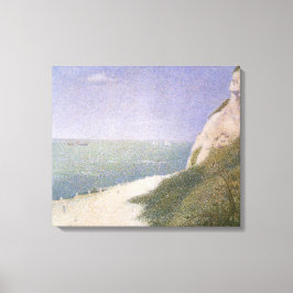 ジョルジュ・スーラ「オンフルールのビーチ」ヴィンテージアート キャンバスプリント