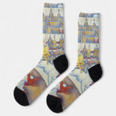 ジョルジュ・スーラ - サーカス ソックス (左)