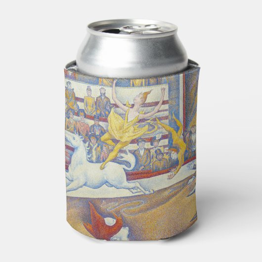 ジョルジュ・スーラ - サーカス 缶クーラー (缶正面)