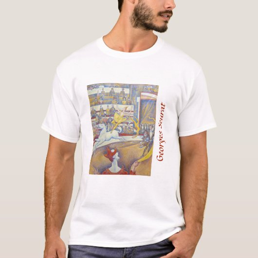 ジョルジュ・スーラ - サーカス Tシャツ (正面)