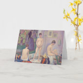 ジョルジュ・スーラ・ザ・モデルズ カード (黄色い花)