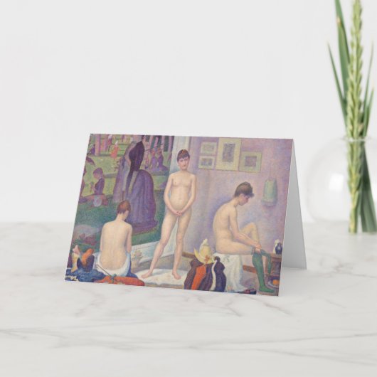 ジョルジュ・スーラ・ザ・モデルズ カード (正面)