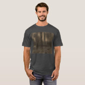 ジョルジュ・スーラ「ポプラ並木」 Tシャツ (正面フル)
