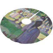 ジョルジュ・スーラ - ラ・グランド・ジャット島の午後 ブラッシュドポリエステルツリースカート (アングル)