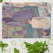 ジョルジュ・スーラ - 模範たち キッチンタオル (折り畳み)