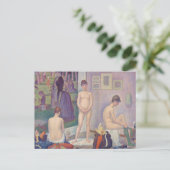 ジョルジュ・スーラ - 模範たち ポストカード (スタンド正面)