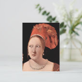 ジョルジュ・ド・ラ・トゥールによる女性の肖像 ポストカード (スタンド正面)