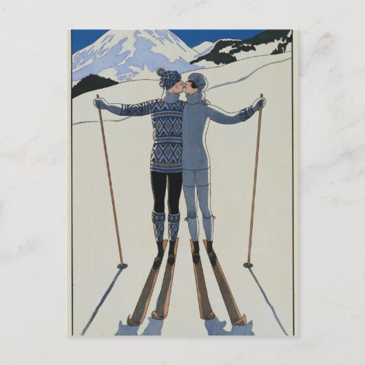 ジョルジュ・バルビエによる ポストカード (正面)