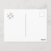 ジョルジュ・バルビエの「宮殿の美女 (1921)」 ポストカード (裏面)