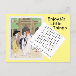 ジョルジュ・バルビエの「宮殿の美女 (1921)」 ポストカード