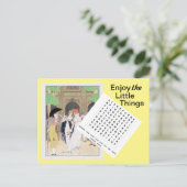 ジョルジュ・バルビエの「宮殿の美女 (1921)」 ポストカード (スタンド正面)