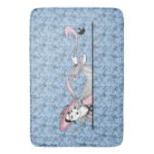 ジョルジュ・バービエ1920年代ファッションレディ&バード バスマット (正面縦)