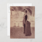 ジョルジュ・ピエール・スーラ | サンデー・アフタヌーンの習作 ポストカード (正面/裏面)