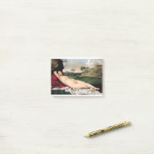 ジョルジョーヌ・スリーピング・ビーナス(1508絵画年)有名 ポストイット (デスク上)