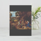 ジョルジョーネの『羊飼いの礼拝』 シーズンカード (スタンド正面)