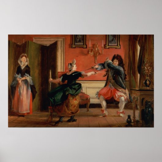 ジョルダンがメイドをフェンスで囲む ポスター (正面)