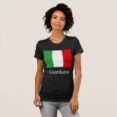 ジョルダーノのイタリア人の旗 Tシャツ (正面フル)