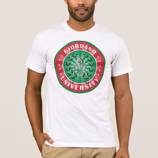 ジョルダーノ大学イタリア語 Tシャツ (正面)