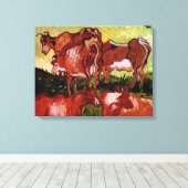 ジョルダーンズヴィンセント・ヴァン・ゴッホの後 キャンバスプリント (インサイチュ (ウッドフロア))