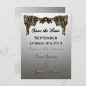 ジョルディ結婚ーのリマインダー 案内ポストカード (正面/裏面)