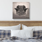 ジョルニールトールとラヴェンスのハンマー キャンバスプリント (インサイチュ (寝室))