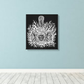 ジョルニールバルクナット キャンバスプリント (インサイチュ (ウッドフロア))