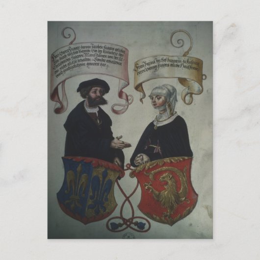 ジョルフガー妻レジーナ・インホフ「ゲハイム ポストカード (正面)