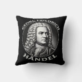 ジョルフリードリッヒ・ハンデルバロック作曲家 クッション (裏面)