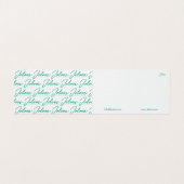 ジョロス折り畳み名刺 名刺 (内部フラット)